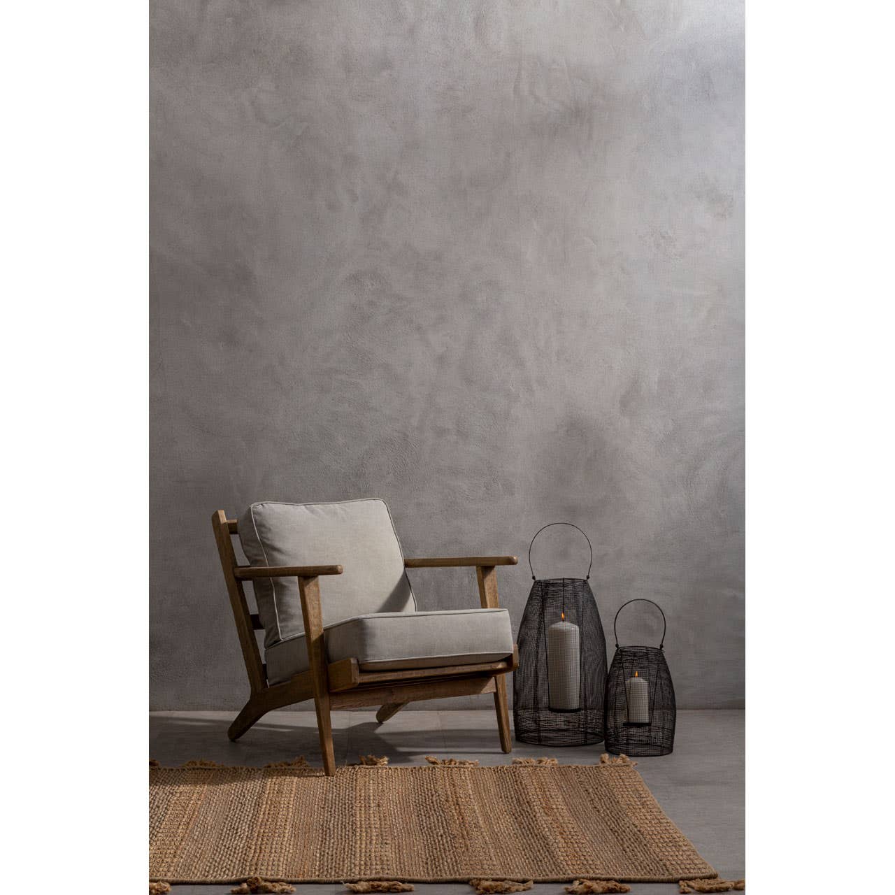 Harry Grey Armchair
