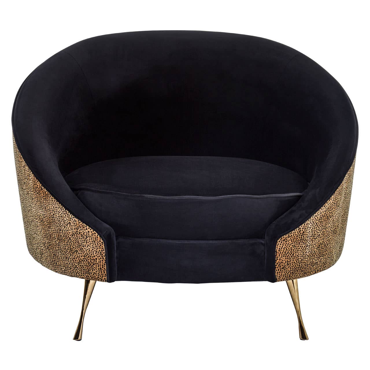 Manhattan Leopard Print Armchair
