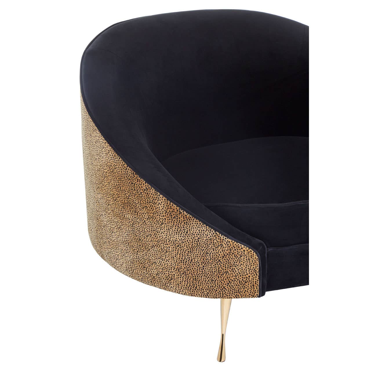 Manhattan Leopard Print Armchair