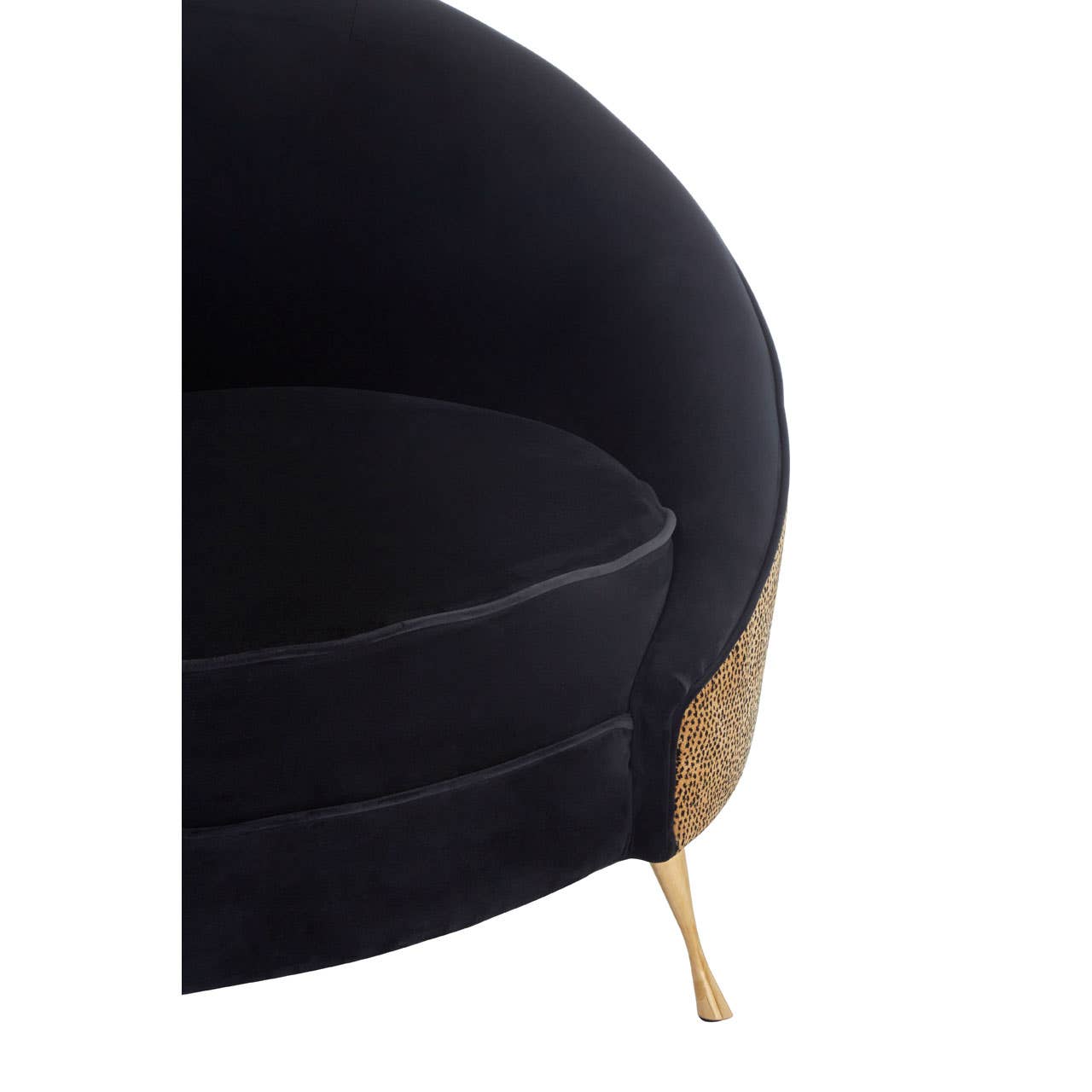 Manhattan Leopard Print Armchair