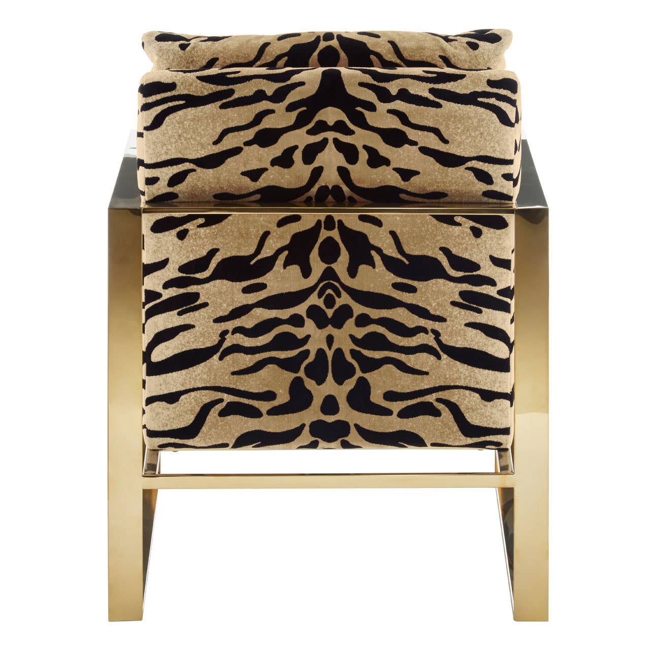 Manhattan Tiger Print Armchair