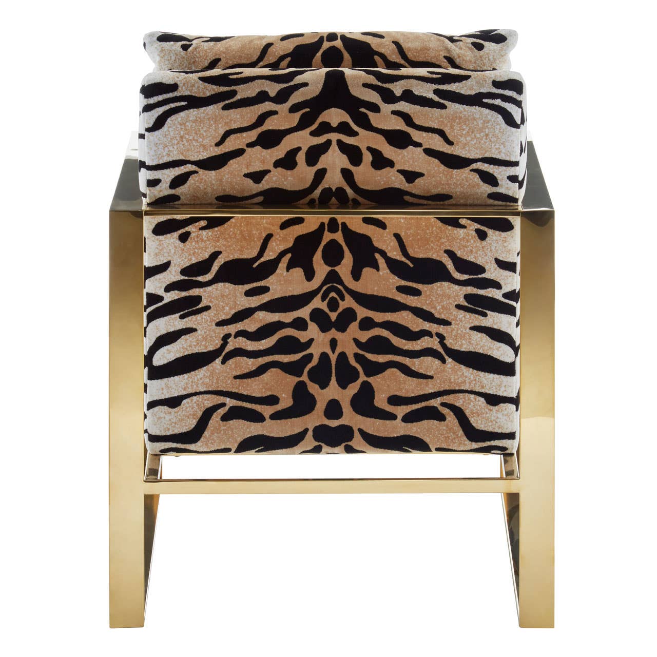 Manhattan Tiger Print Armchair