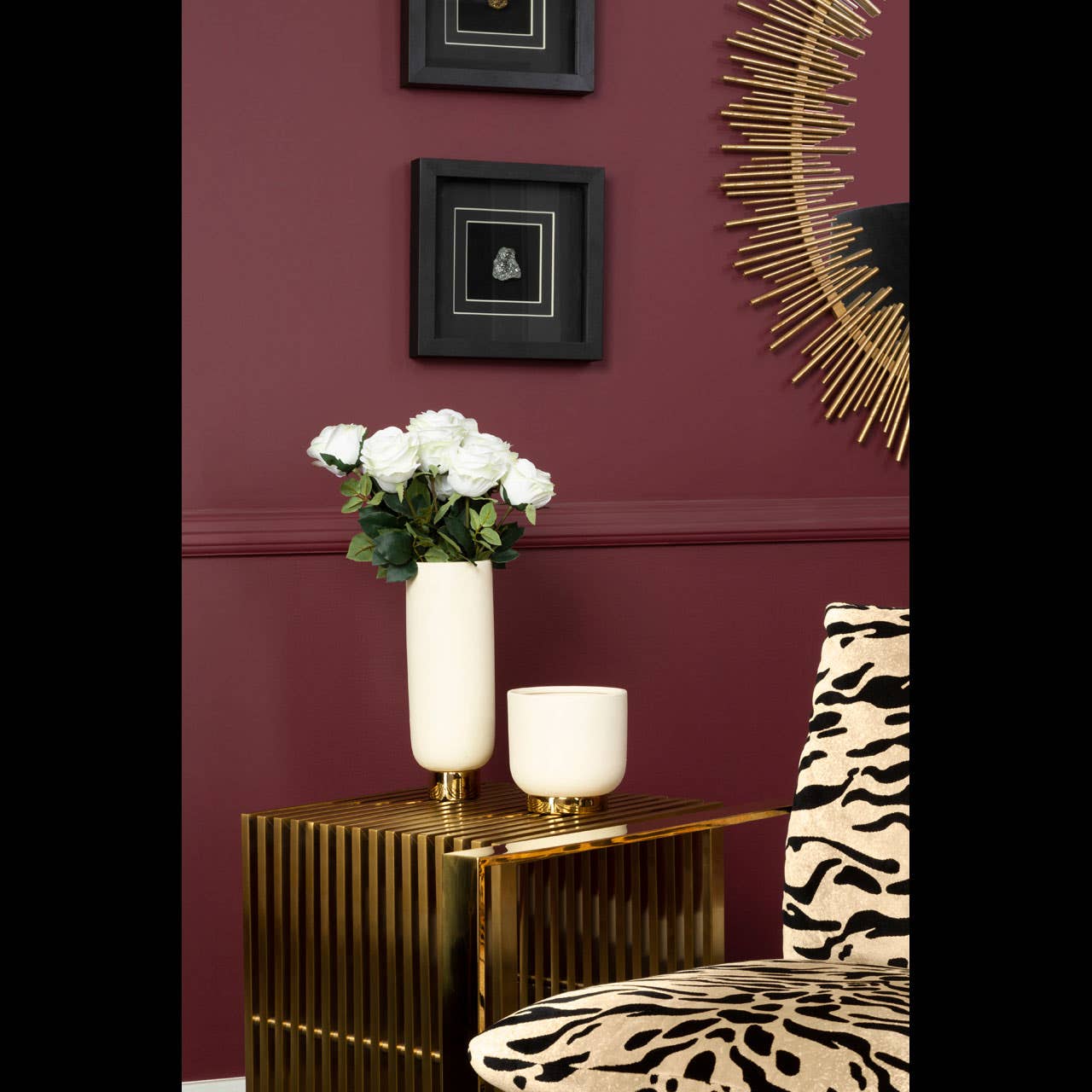Manhattan Tiger Print Armchair