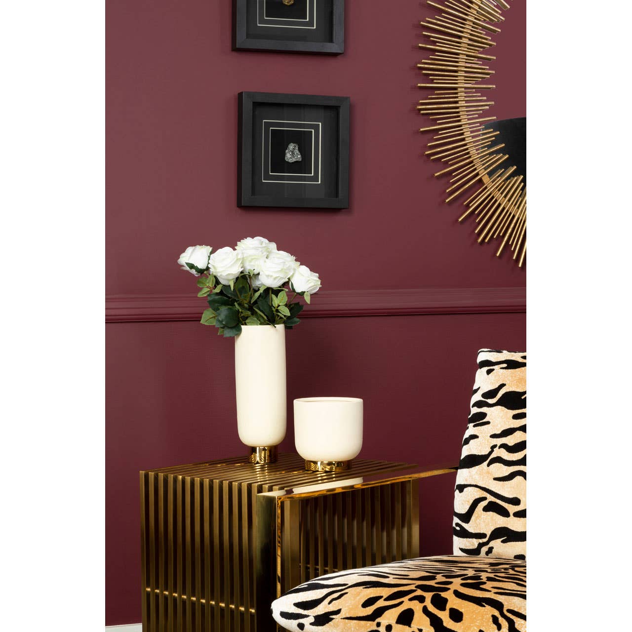 Manhattan Tiger Print Armchair