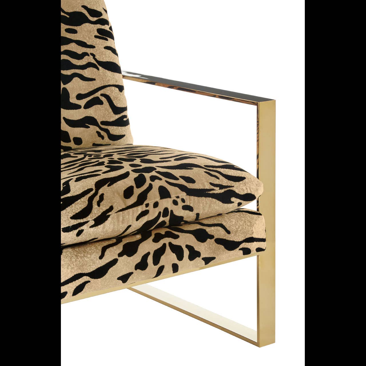 Manhattan Tiger Print Armchair