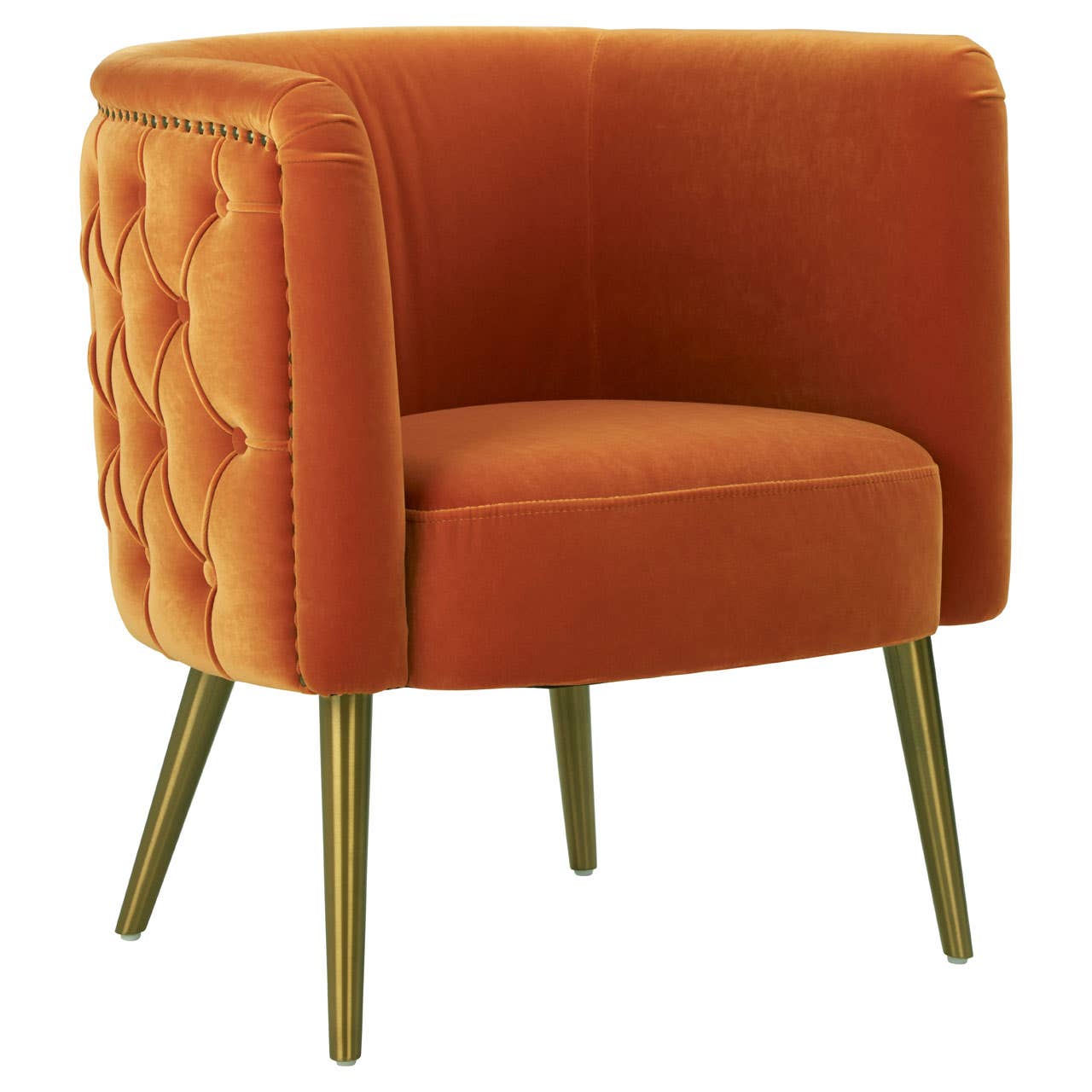 Manhattan Orange Tub Chair