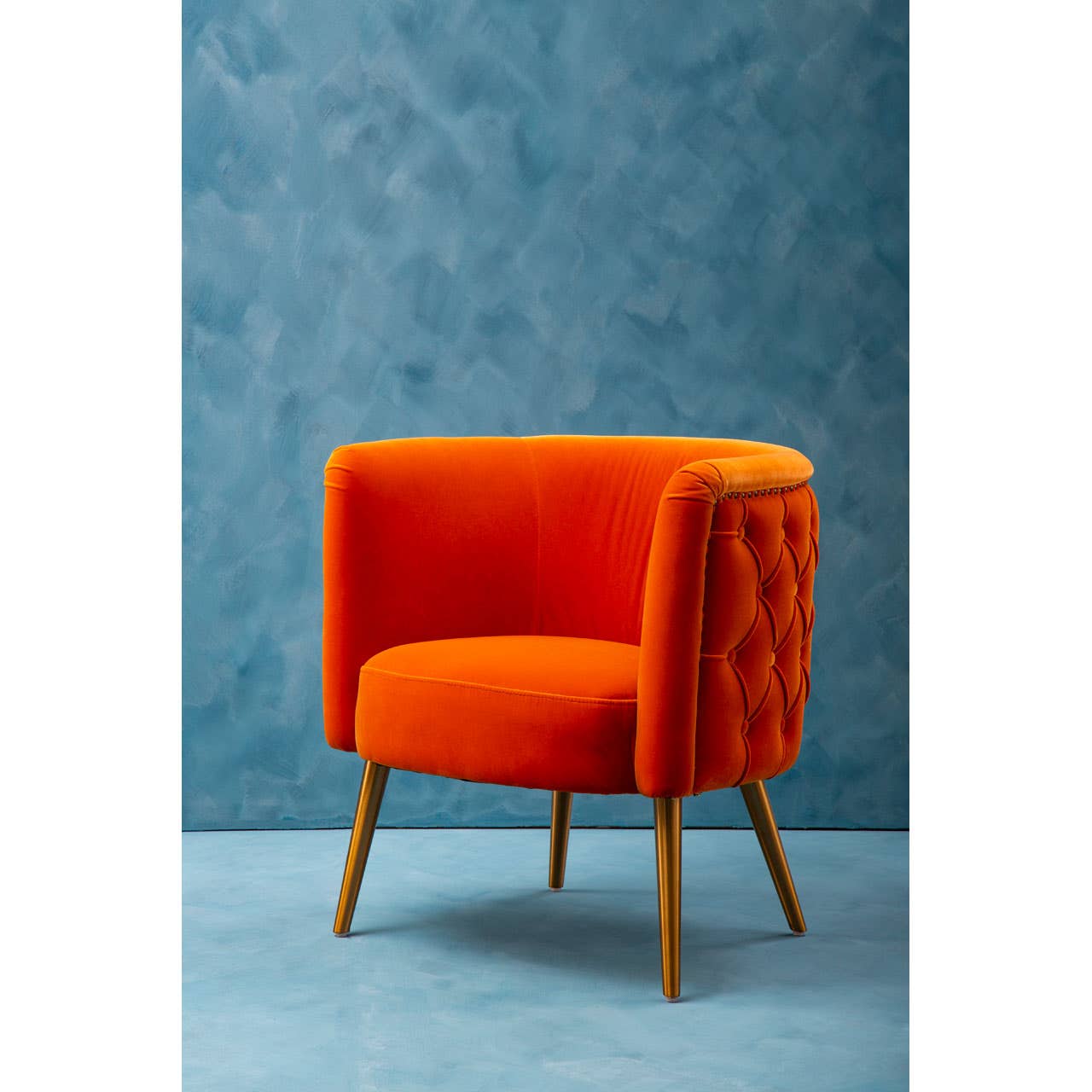 Manhattan Orange Tub Chair