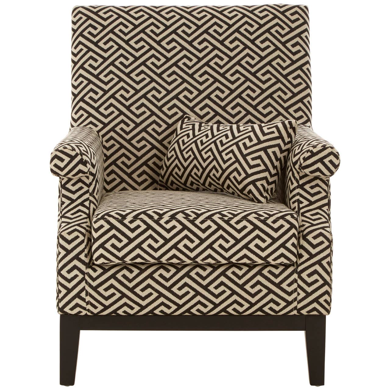 Regents Park Beige Fabric Armchair