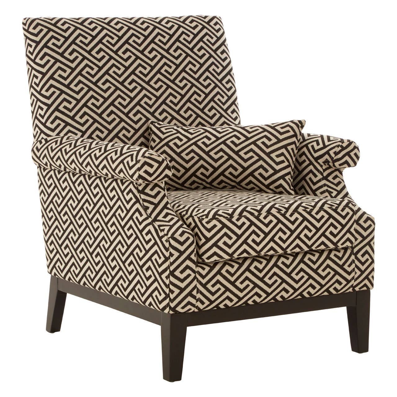 Regents Park Beige Fabric Armchair