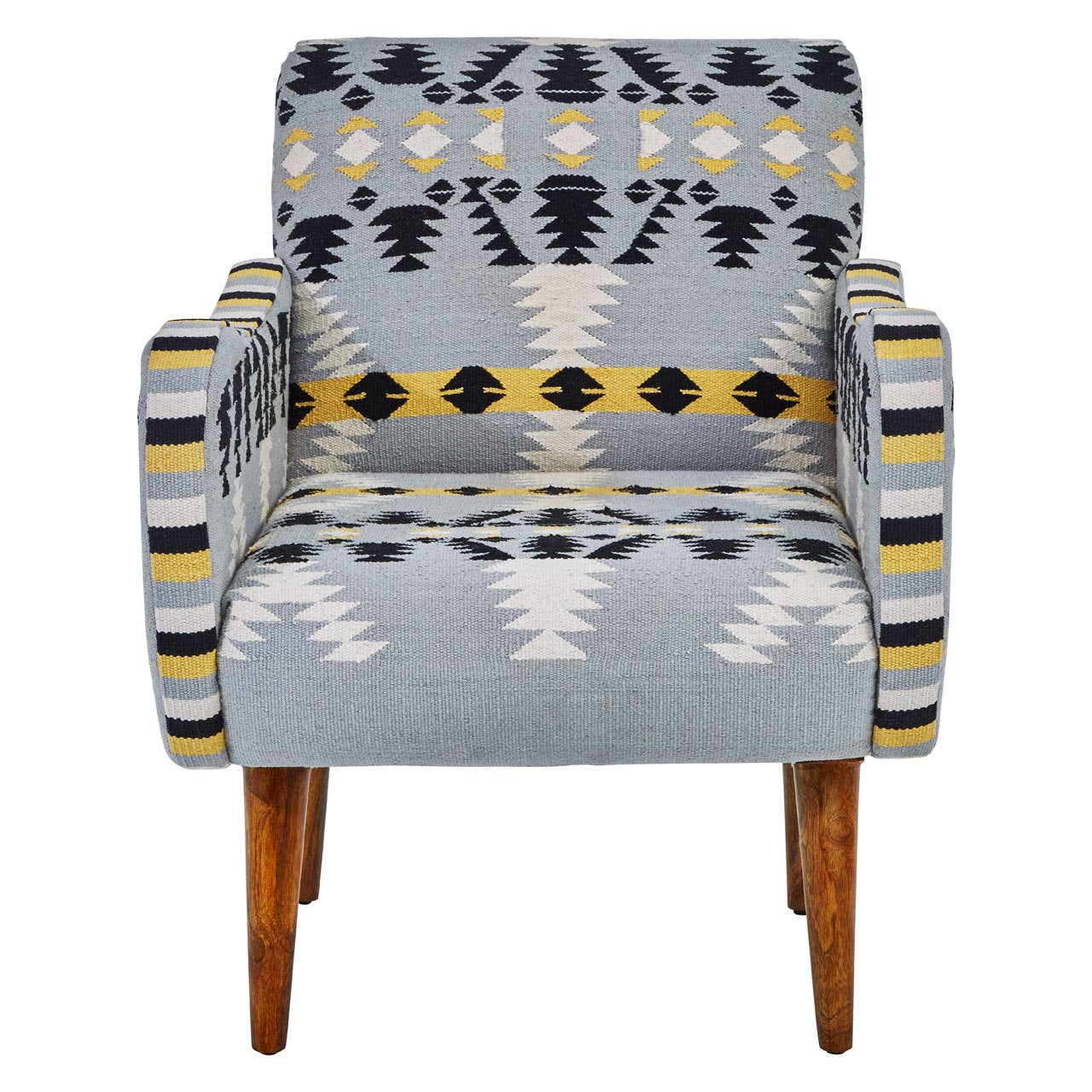 Cefena Chair With Multi-coloured Upholstery