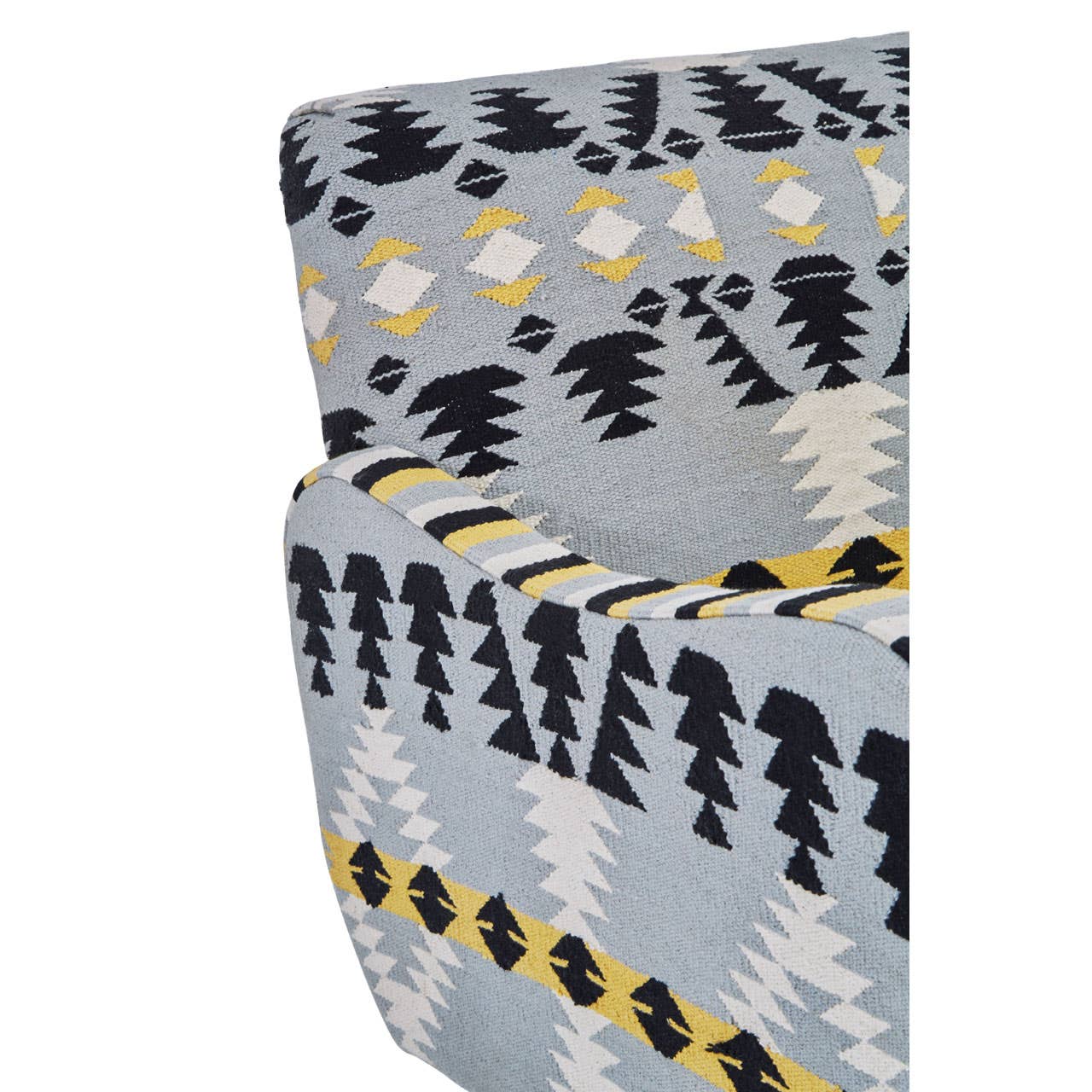 Cefena Chair With Multi-coloured Upholstery
