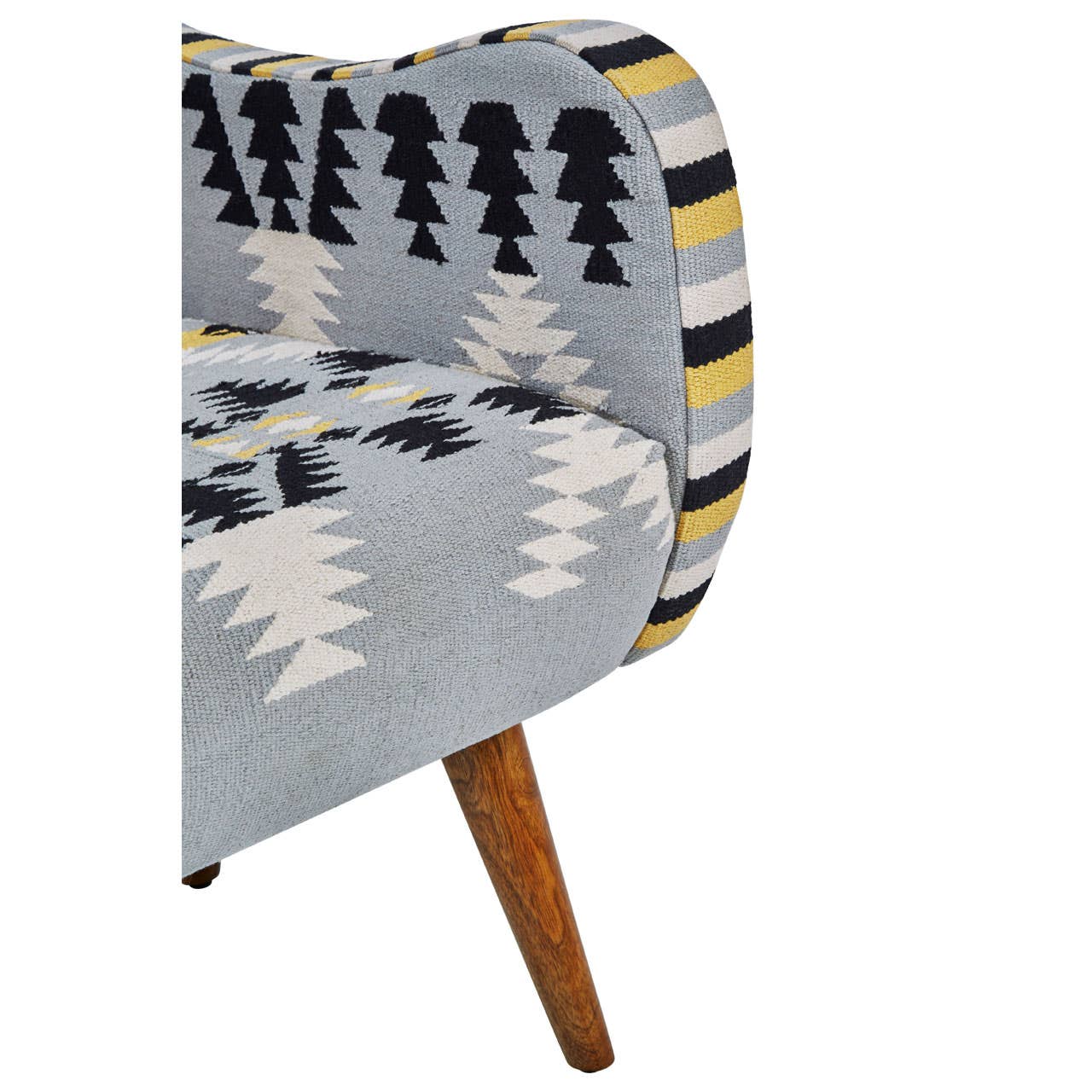 Cefena Chair With Multi-coloured Upholstery