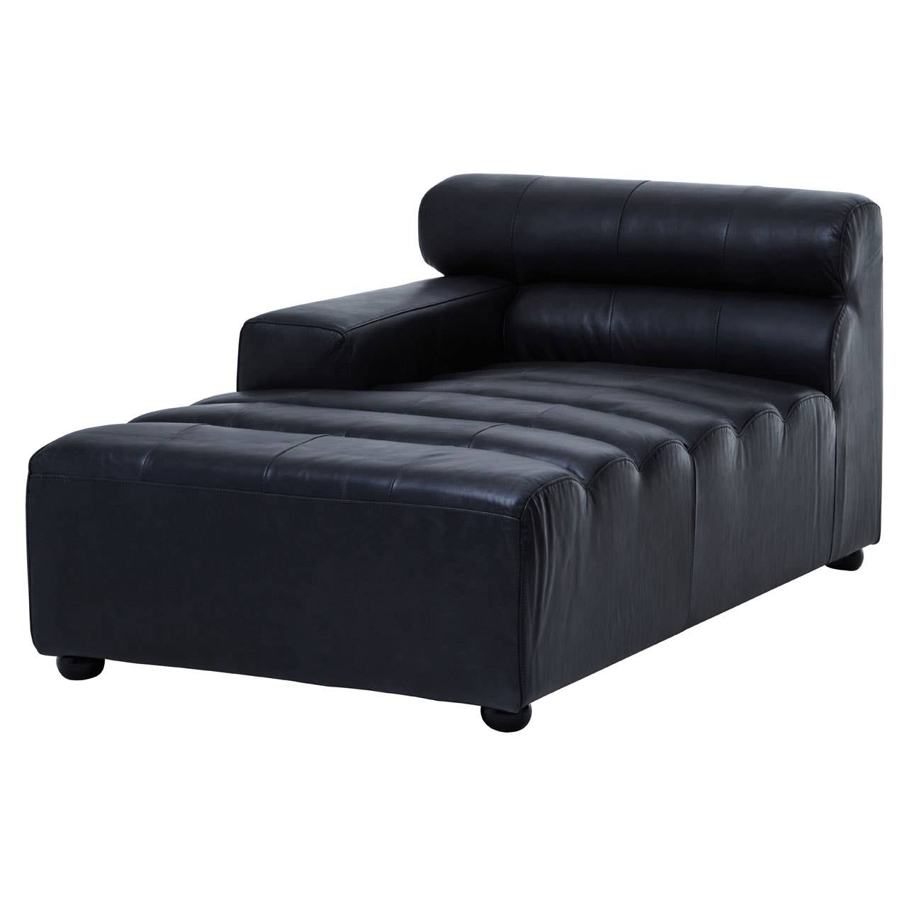 King Distressed Slate Right Chaise