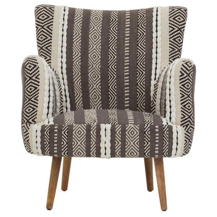 Sirena Grey And White Chair