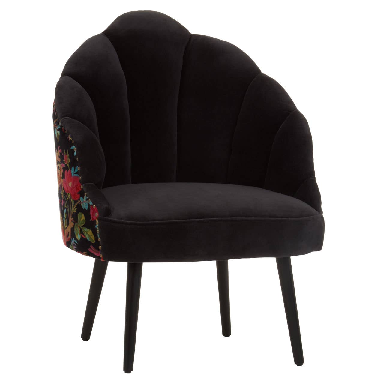 Cefena Multicoloured Peacock Chair