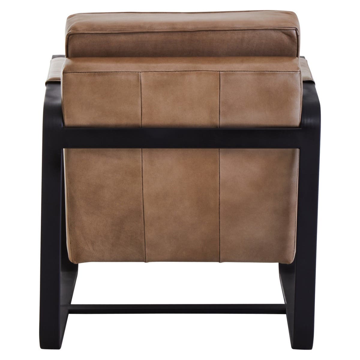 Buffalo Grey Genuine Leather Armchair